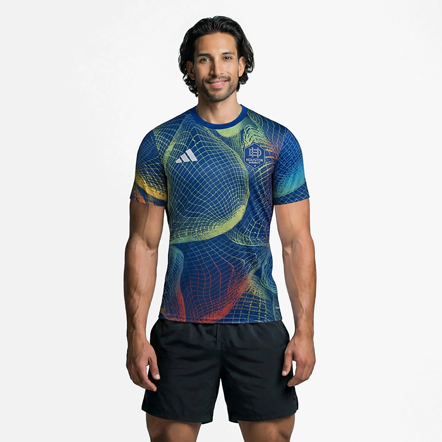 adidas Men's Houston Dynamo United We Play Preshi T-shirt - view number 2