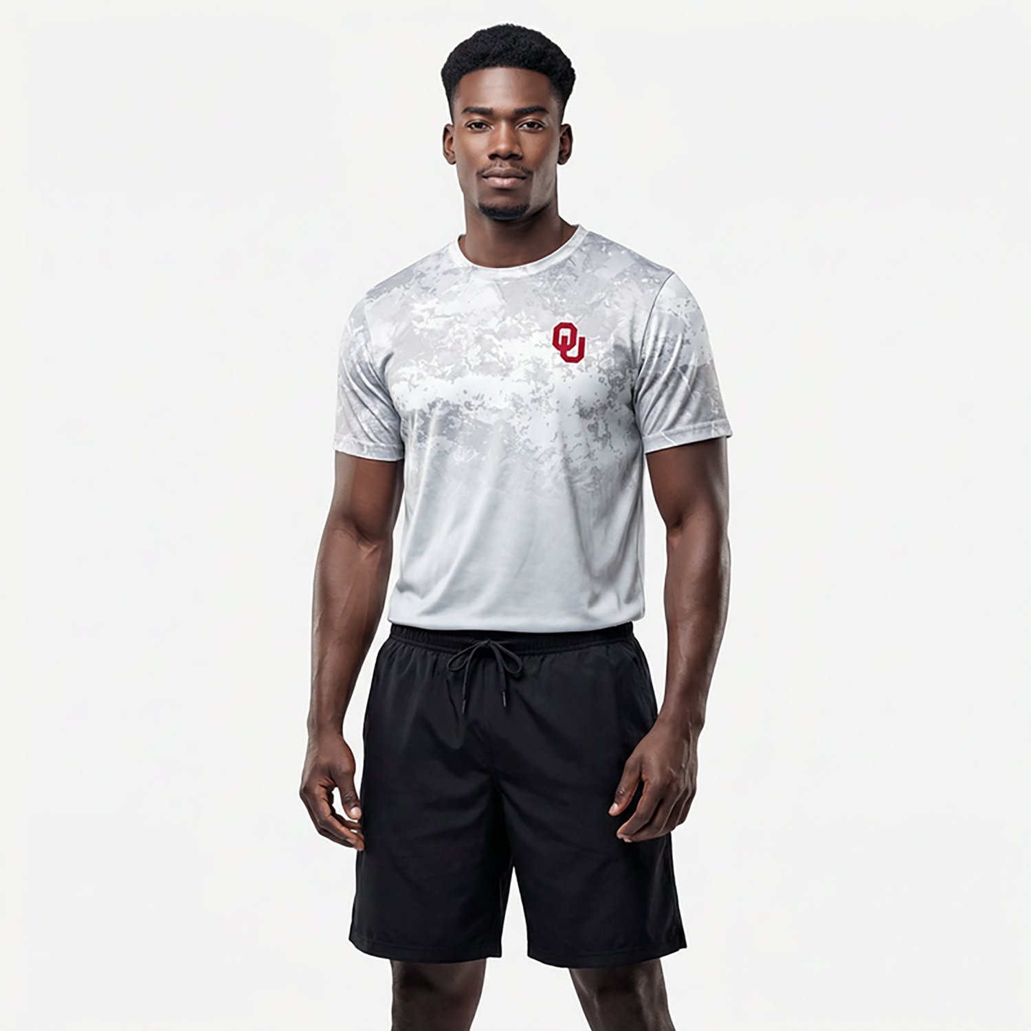 Colosseum Athletics Men's Oklahoma Sooners Realtree Newport Performance Short Sleeve T-shirt - view number 2