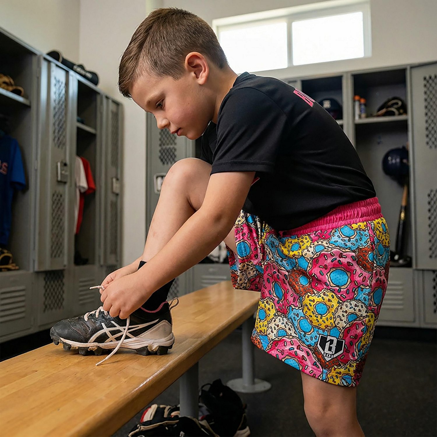 Baseball Lifestyle 101 Youth Donut Shorts 5 in                                                                                   - view number 5