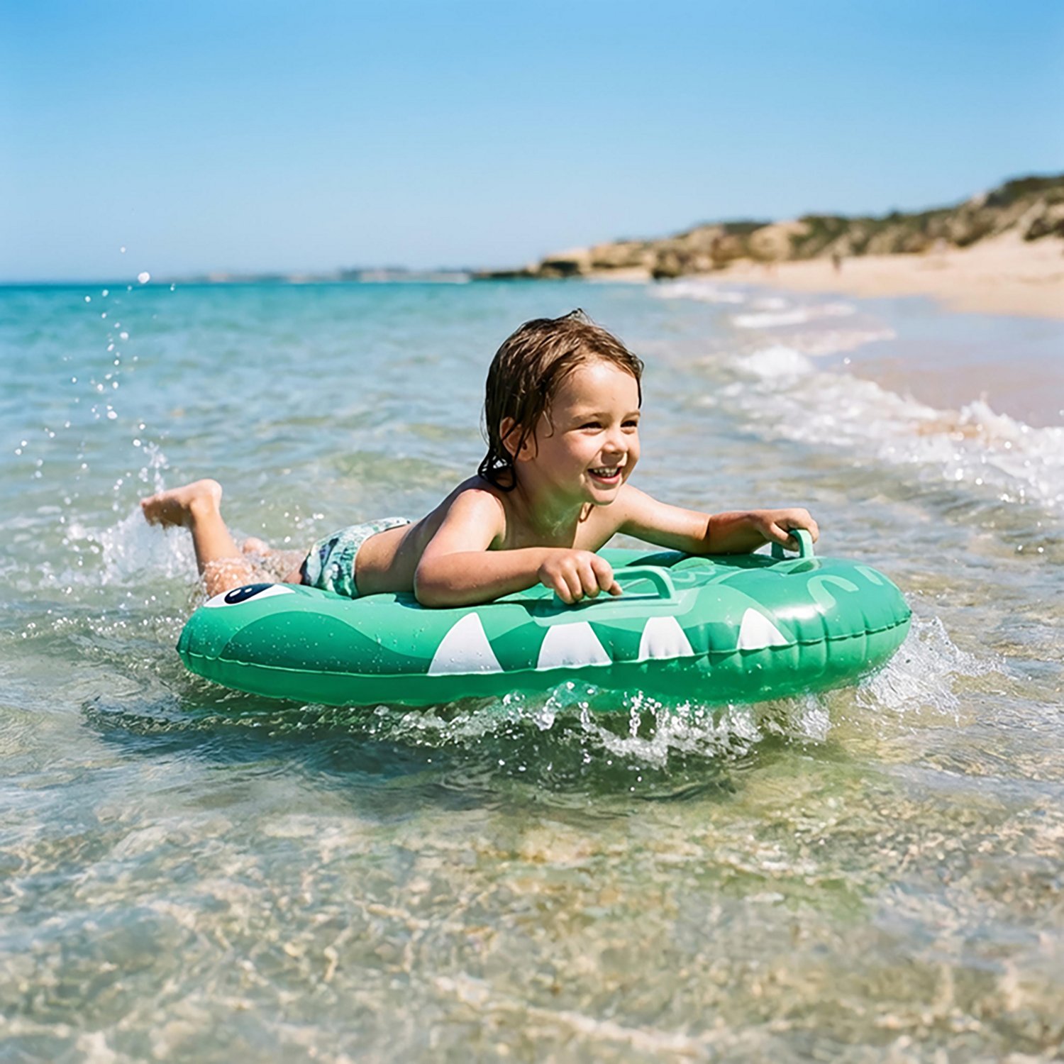Coconut Grove Kids' Fang the Croc Kiddy Inflatable Bodyboard                                                                     - view number 3