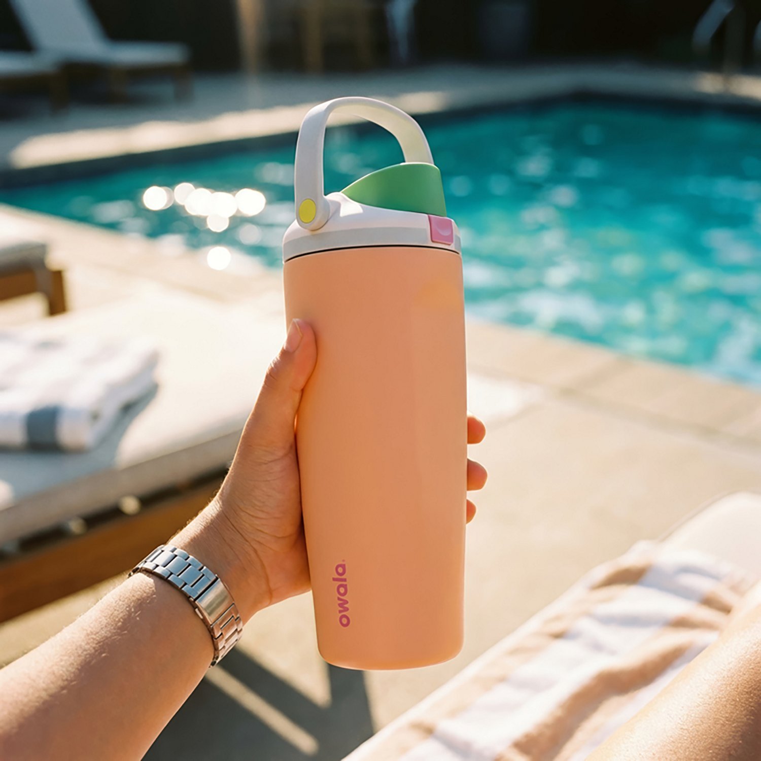 owala FreeSip Sway 40 oz. Stainless Steel Tumbler - view number 6