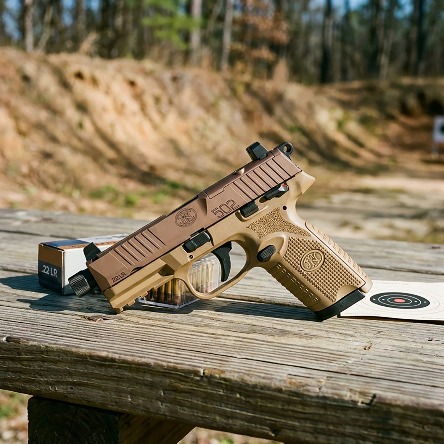 FN 502 T .22 LR Pistol - view number 2