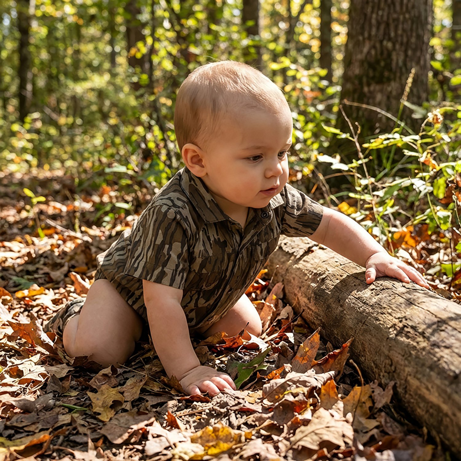 Magellan Outdoors Infants' Hunt Gear Lightweight Ripstop Onesie - view number 2