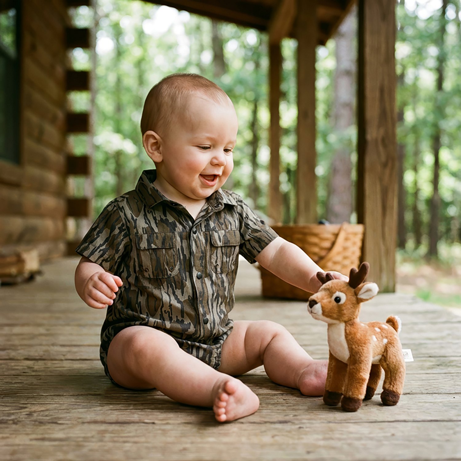 Magellan Outdoors Infants' Hunt Gear Lightweight Ripstop Onesie - view number 3