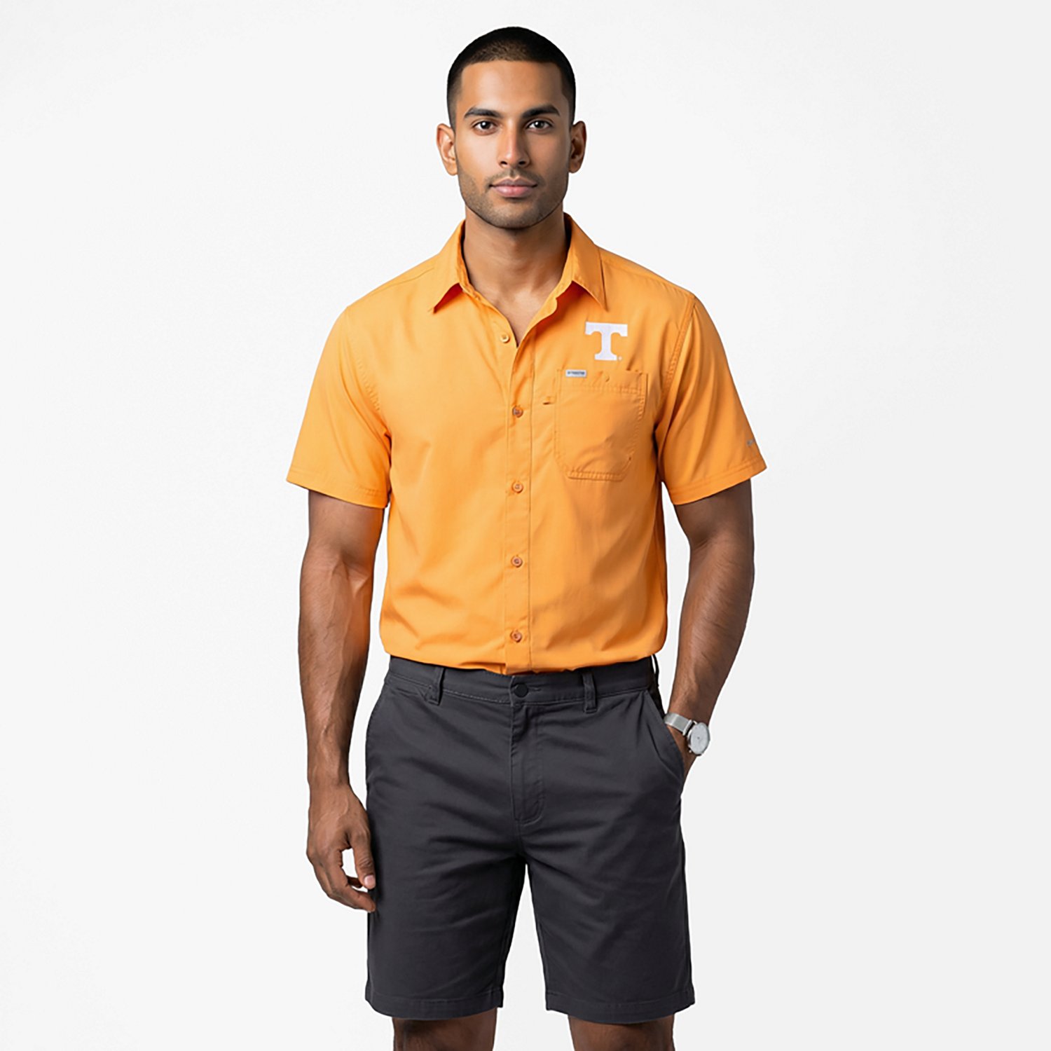 Columbia Sportswear Men's University of Tennessee CLG Slack Tide Camp Button-Up Shirt - view number 4