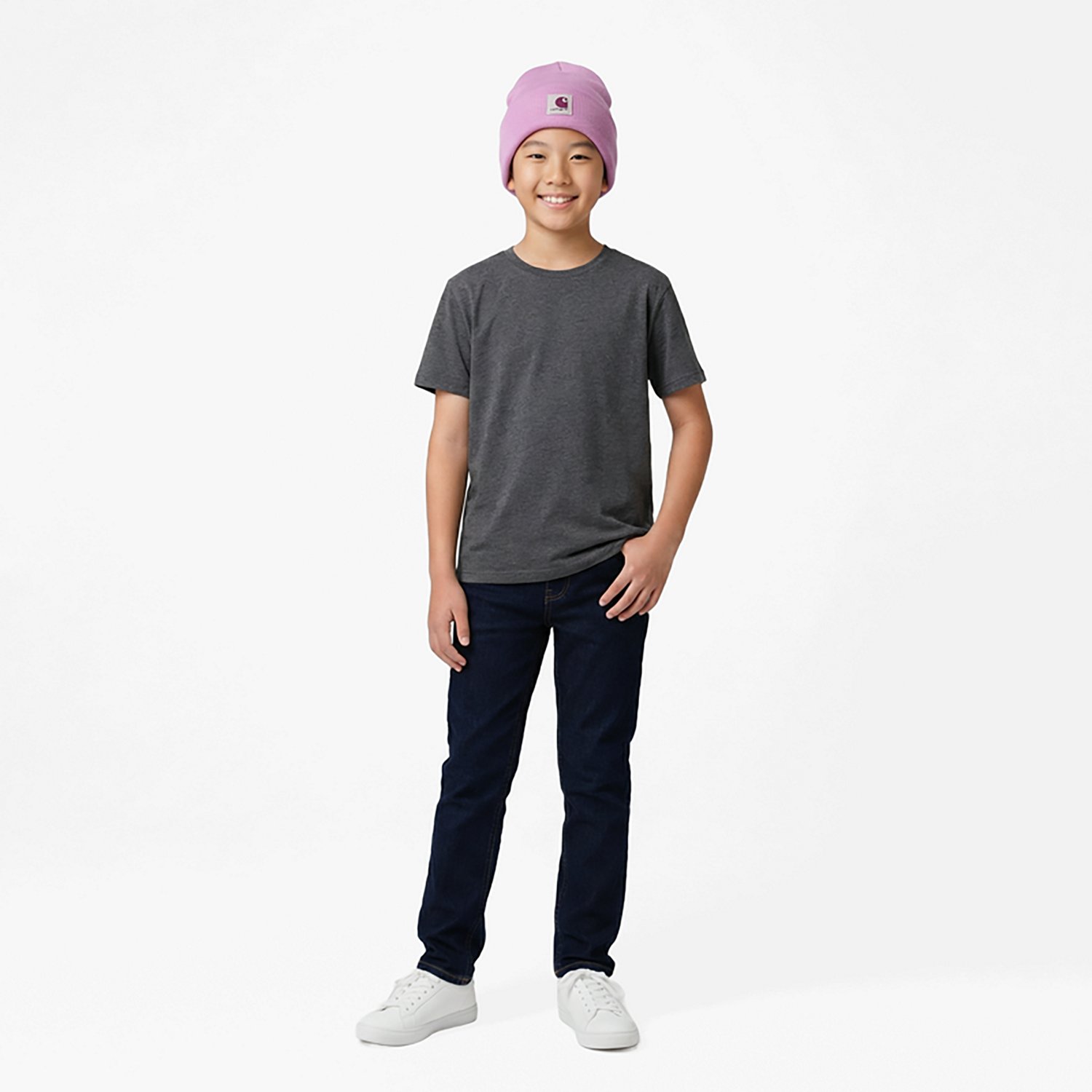 Carhartt Kids' Rubber Tonal Patch Knit Beanie