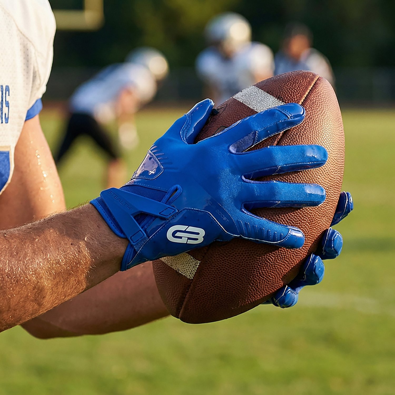 Grip Boost Adults' Stealth 6.0 Boost+ Football Gloves - view number 2