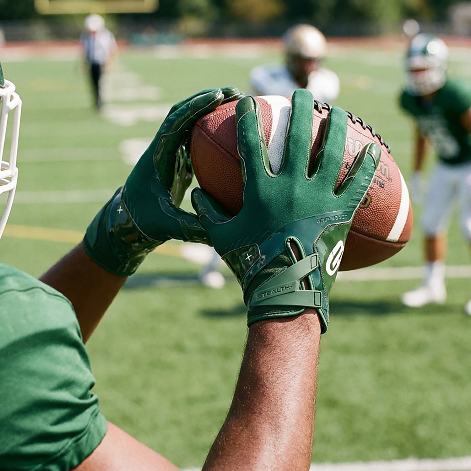 Grip Boost Adults' Stealth 6.0 Boost+ Football Gloves - view number 2