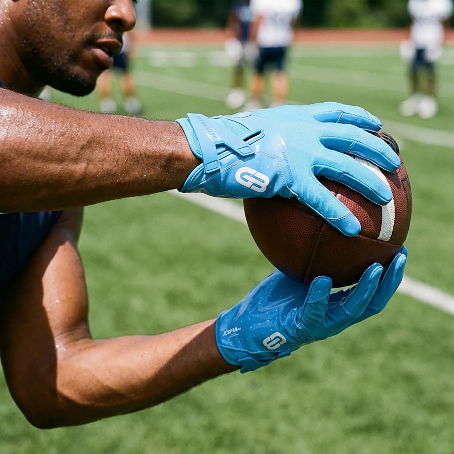 Grip Boost Adults' Stealth 6.0 Boost+ Football Gloves - view number 2