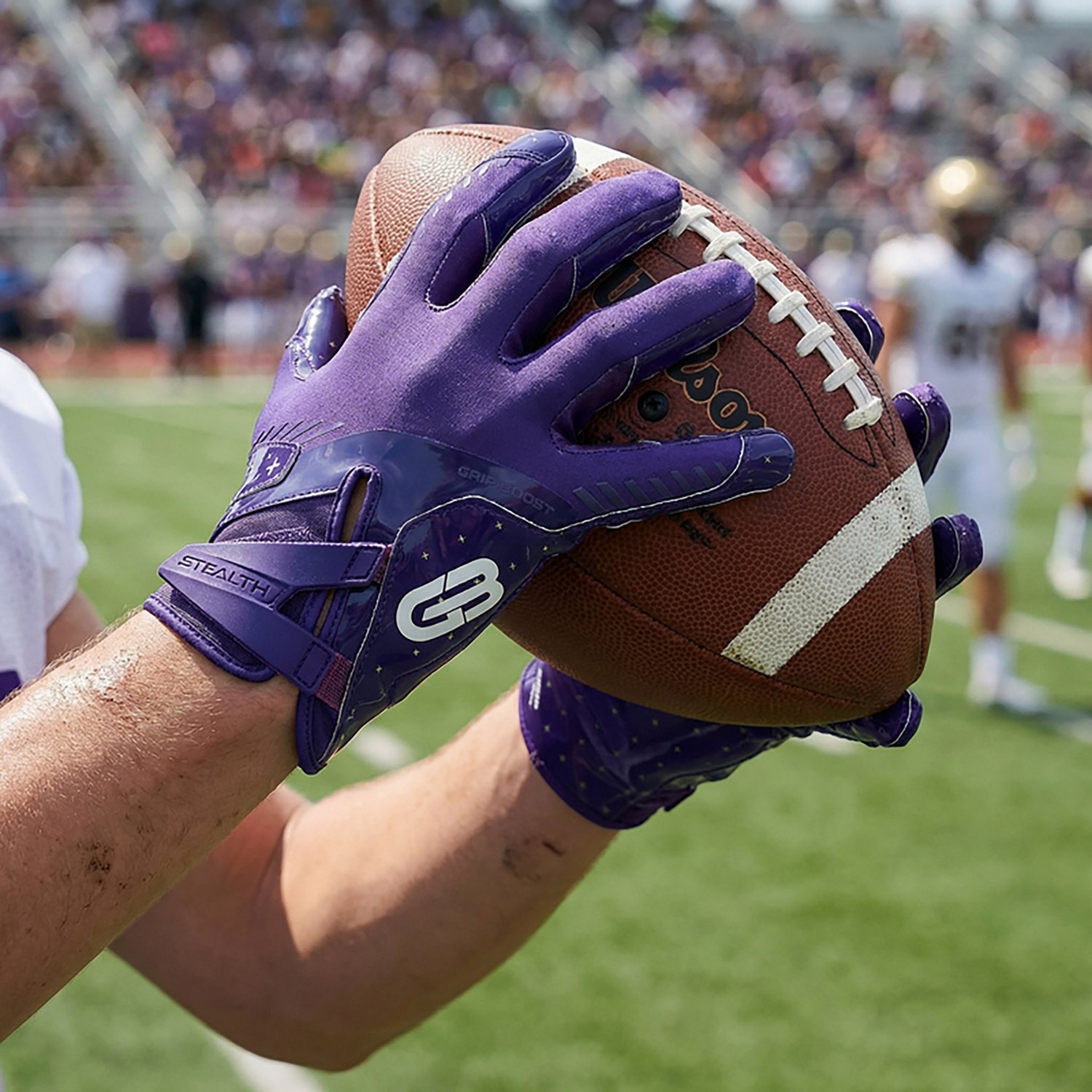 Grip Boost Adults' Stealth 6.0 Boost+ Football Gloves - view number 2