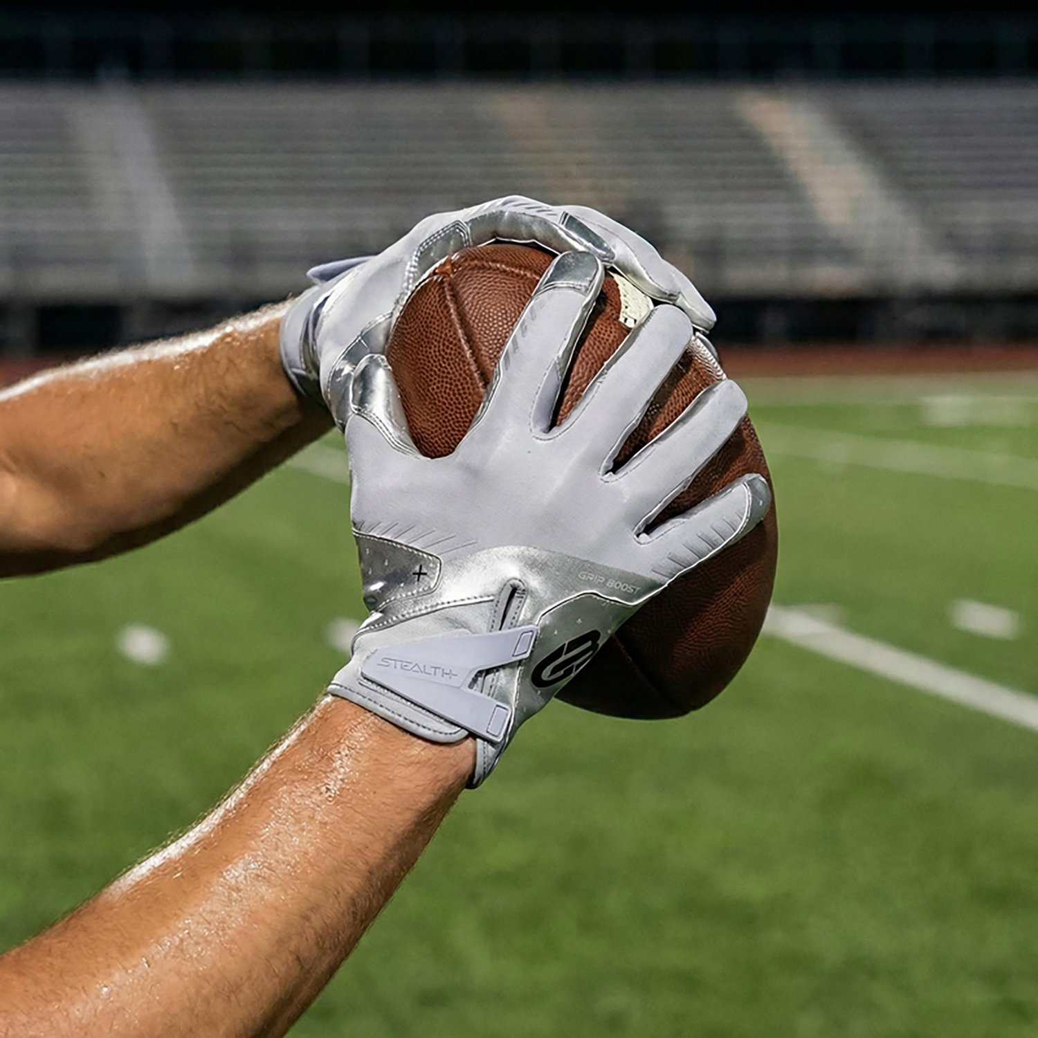 Grip Boost Adults' Stealth 6.0 Boost+ Football Gloves - view number 3