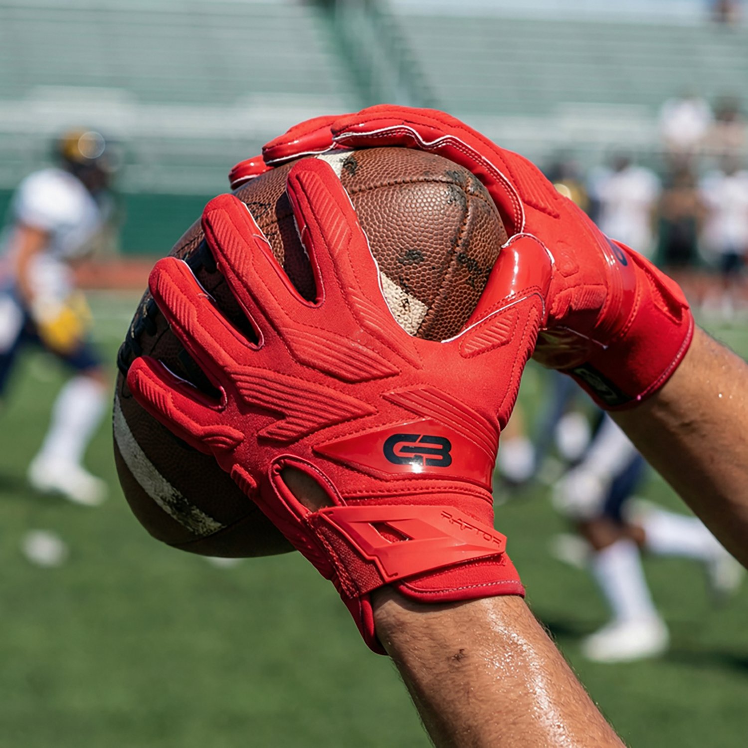 Grip Boost Men's Raptor 2.0 Football Gloves                                                                                      - view number 3