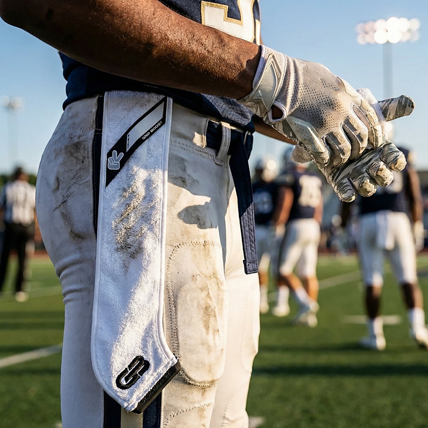 Grip Boost Streamer Football Towel                                                                                               - view number 2