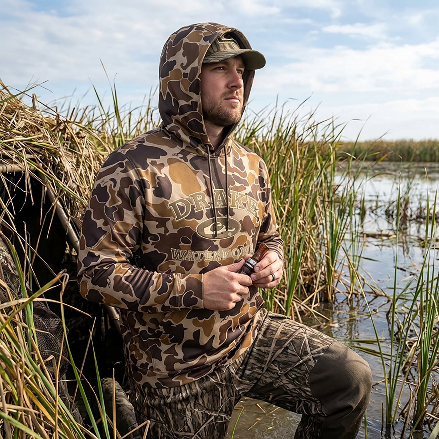 Drake Waterfowl Adults' Performance Hoodie - view number 5