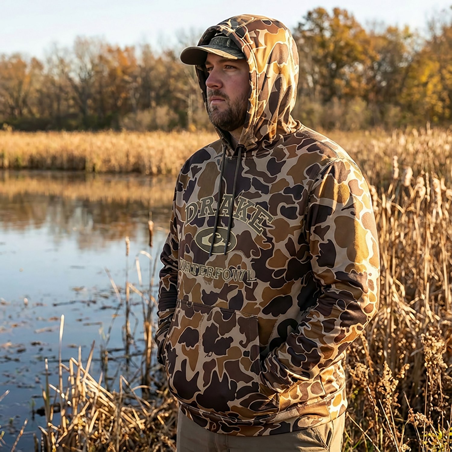 Drake Waterfowl Adults' Performance Hoodie - view number 6