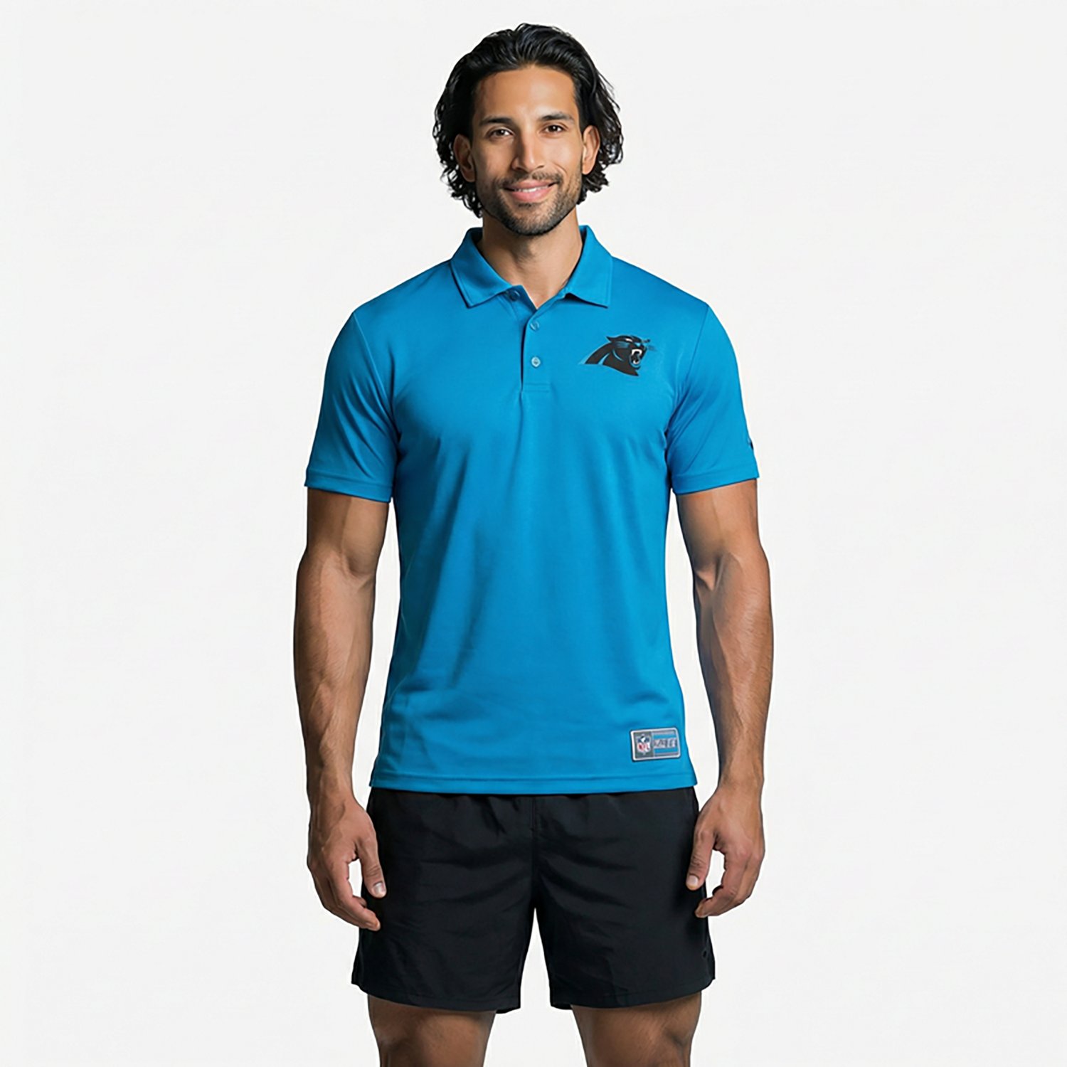 New Era Men's Panthers Polo Shirt - view number 2