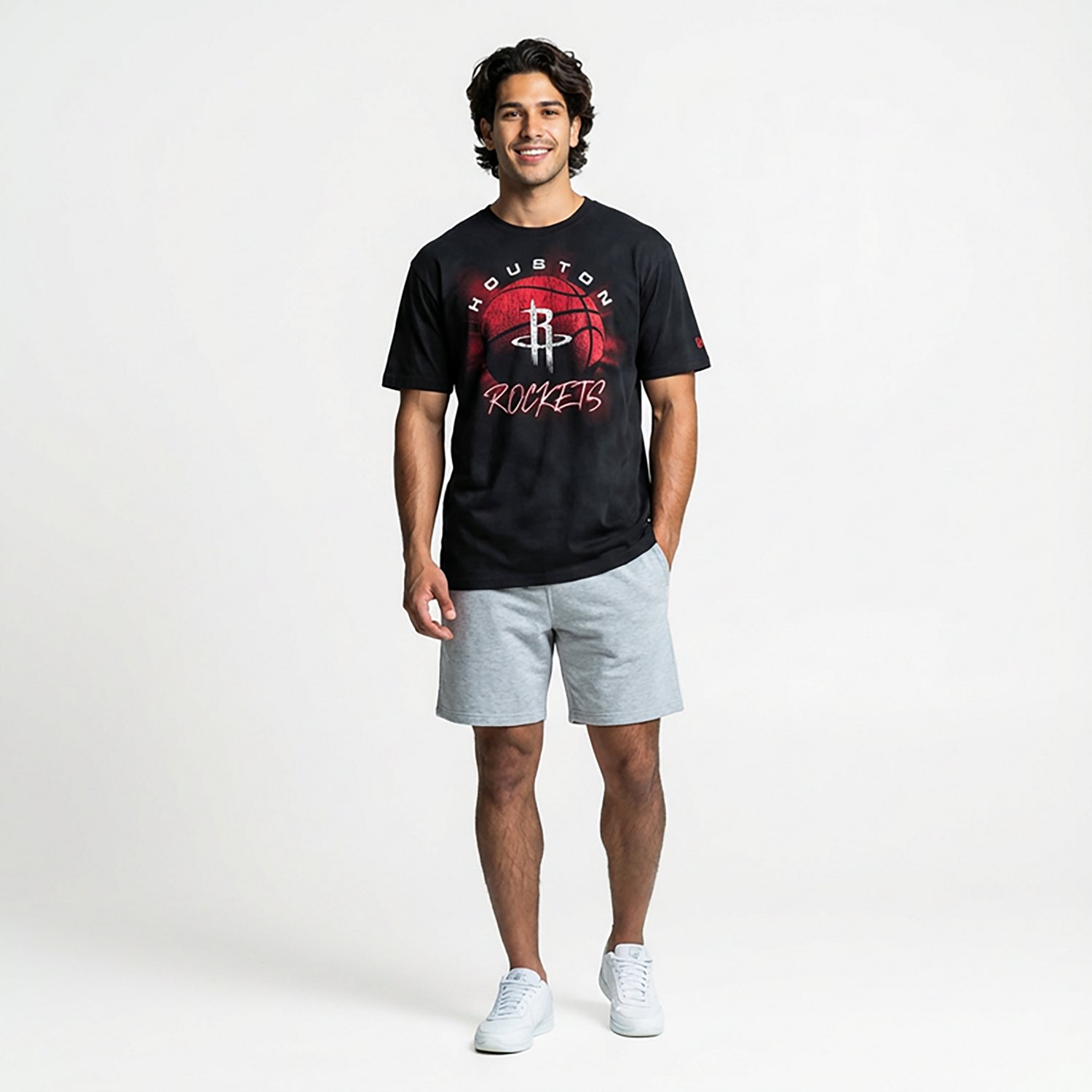 New Era Men's Rockets Oversize T-shirt