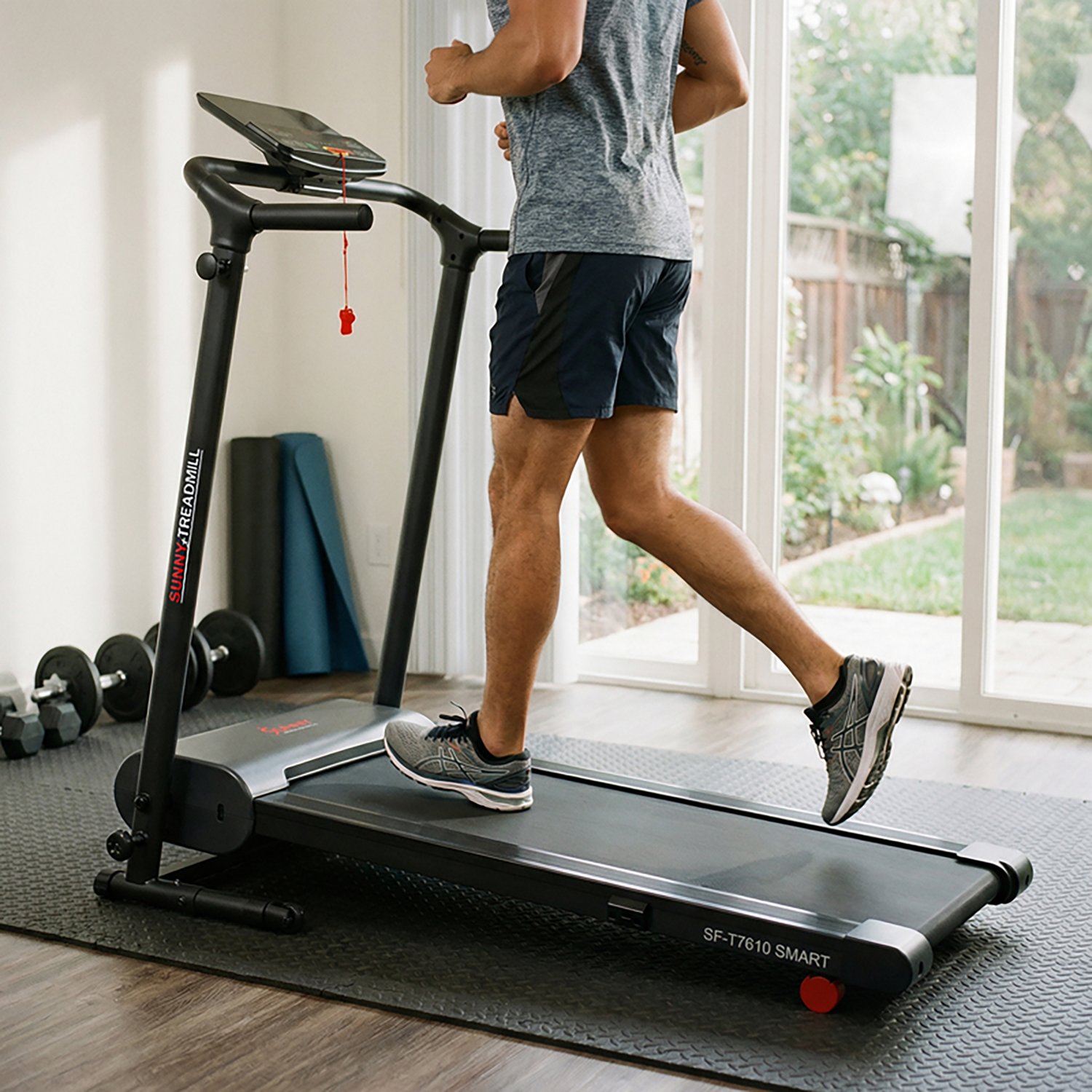 Sunny Health & Fitness Compact Treadmill - view number 7