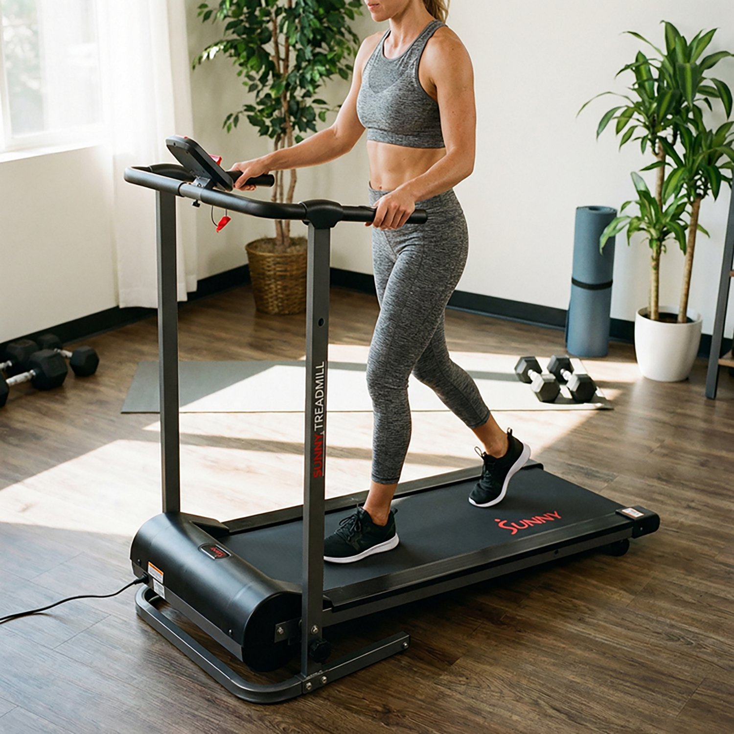 Sunny Health & Fitness Manual Treadmill
