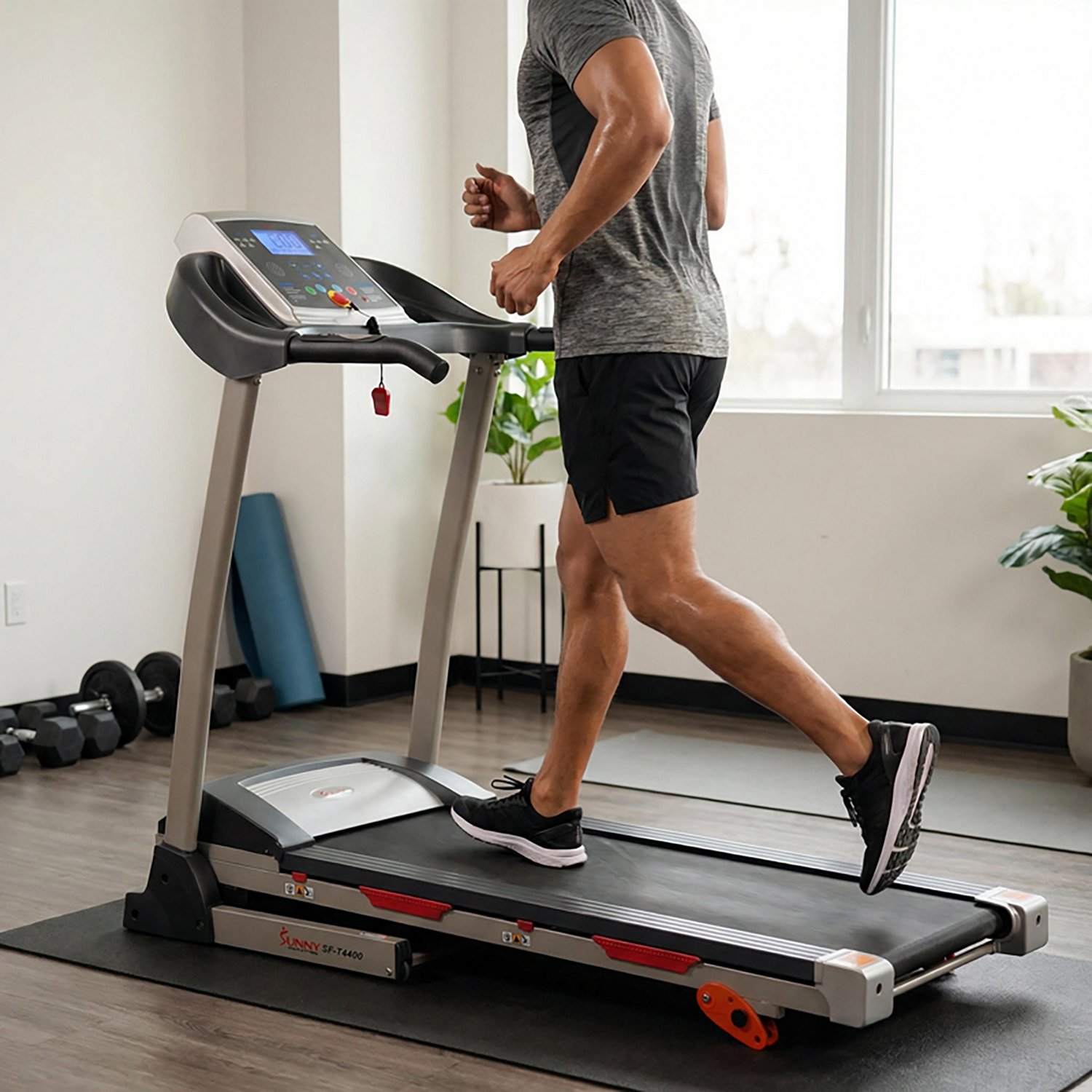 Sunny Health & Fitness Motorized Treadmill