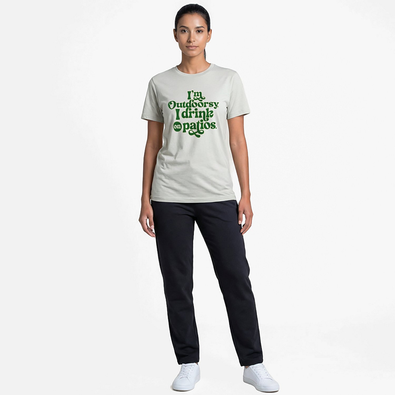 Academy Sports + Outdoors Women’s Drinks on Patio T-shirt