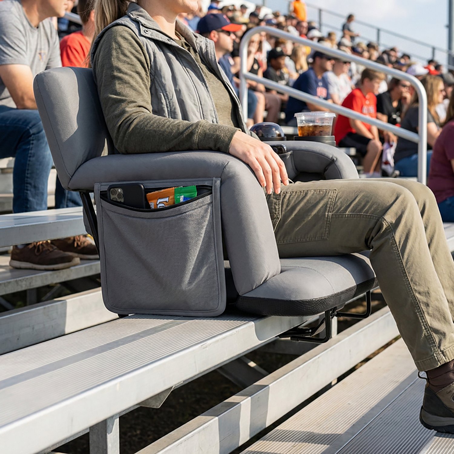 Alpcour Premium Reclining Extra Wide Stadium Seat - view number 8