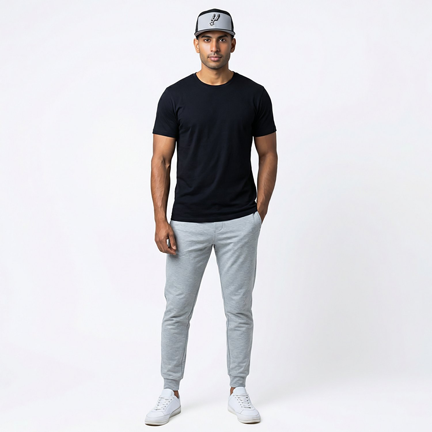 New Era Men's San Antonio Spurs Outdoor 9FIFTY Split Cap