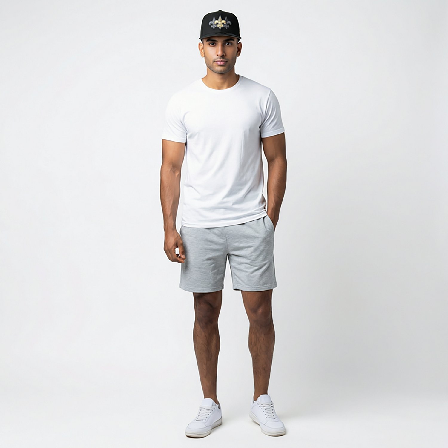 New Era Men’s New Orleans Saints Tri Hit OTC 59FIFTY Cap