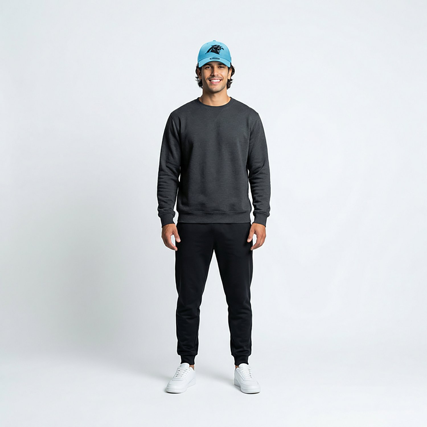 New Era Men's Carolina Panthers Tonal Camo OTC 39THIRTY Cap