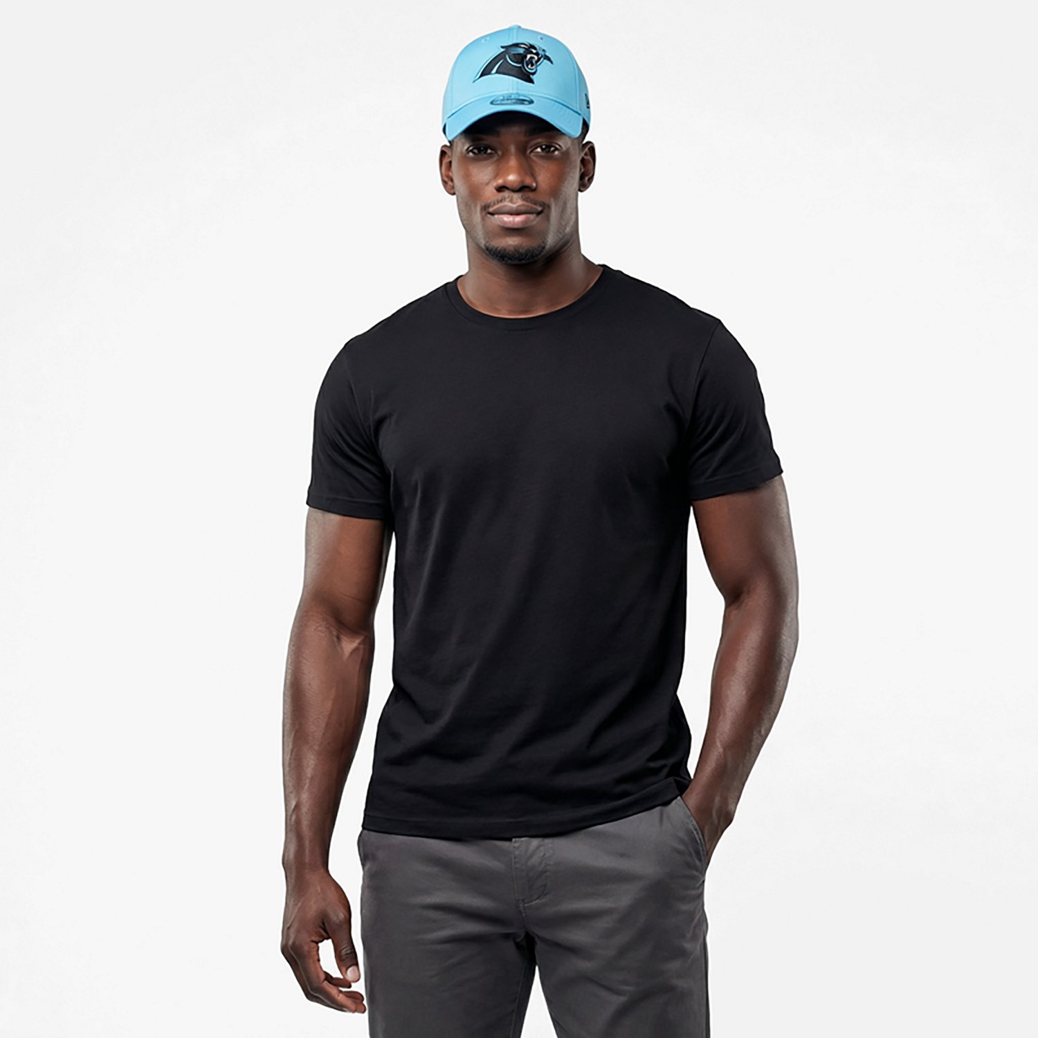 New Era Men's Carolina Panthers Tonal Camo OTC 39THIRTY Cap