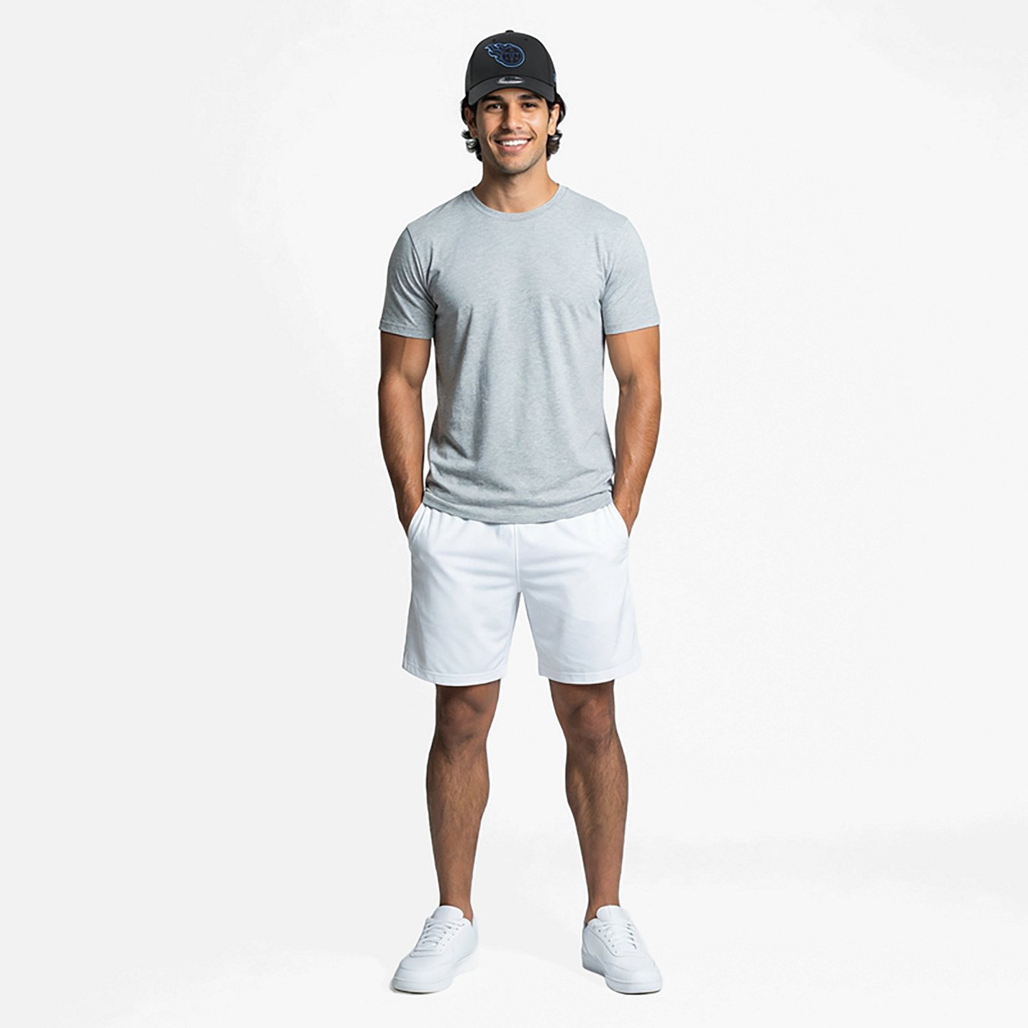 New Era Men's Titans Night Black 39THIRTY Cap