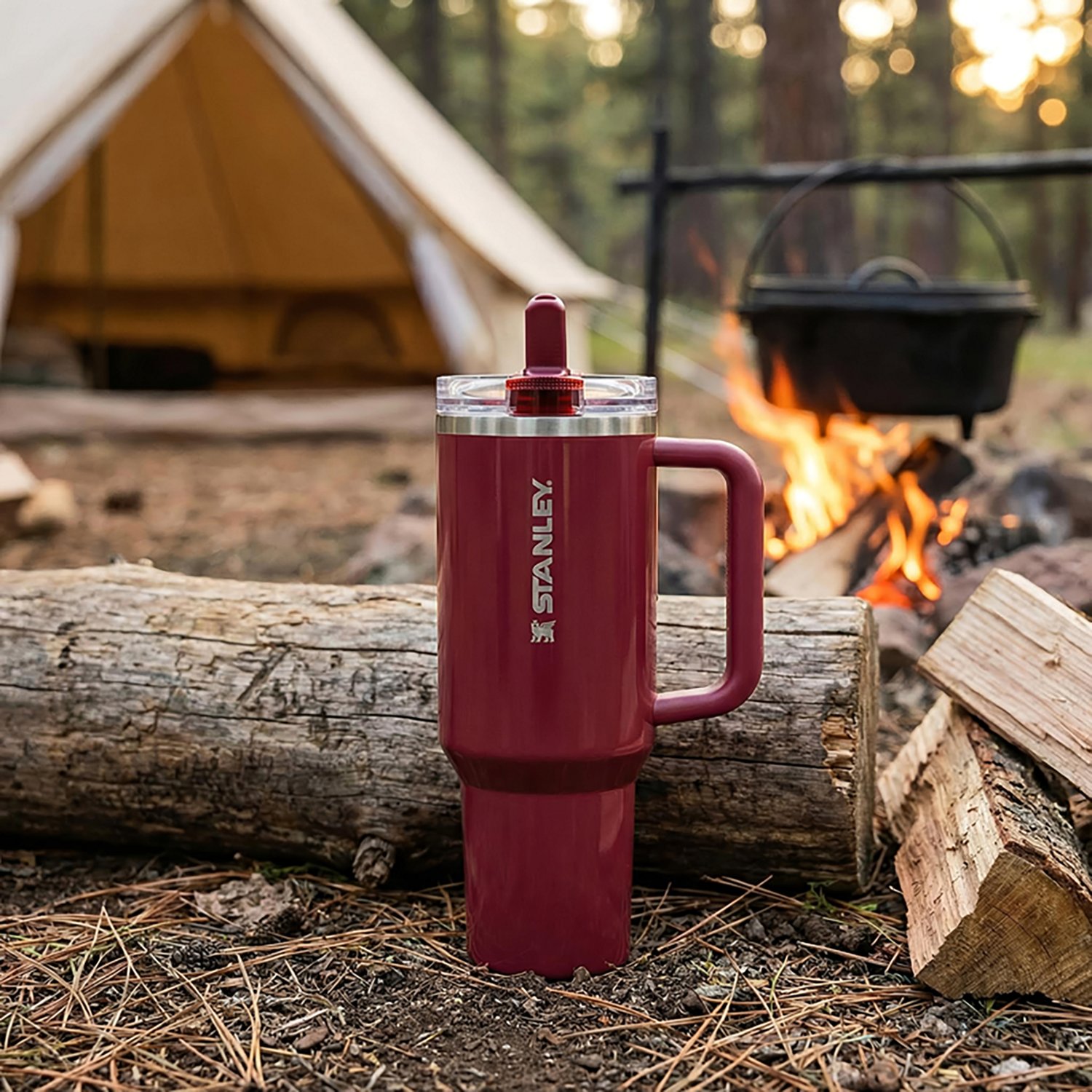 Alexia Stam Trillium ピンクタンブラー Stanley Quencher 40 oz ProTour Flip Straw Tumbler | Academy