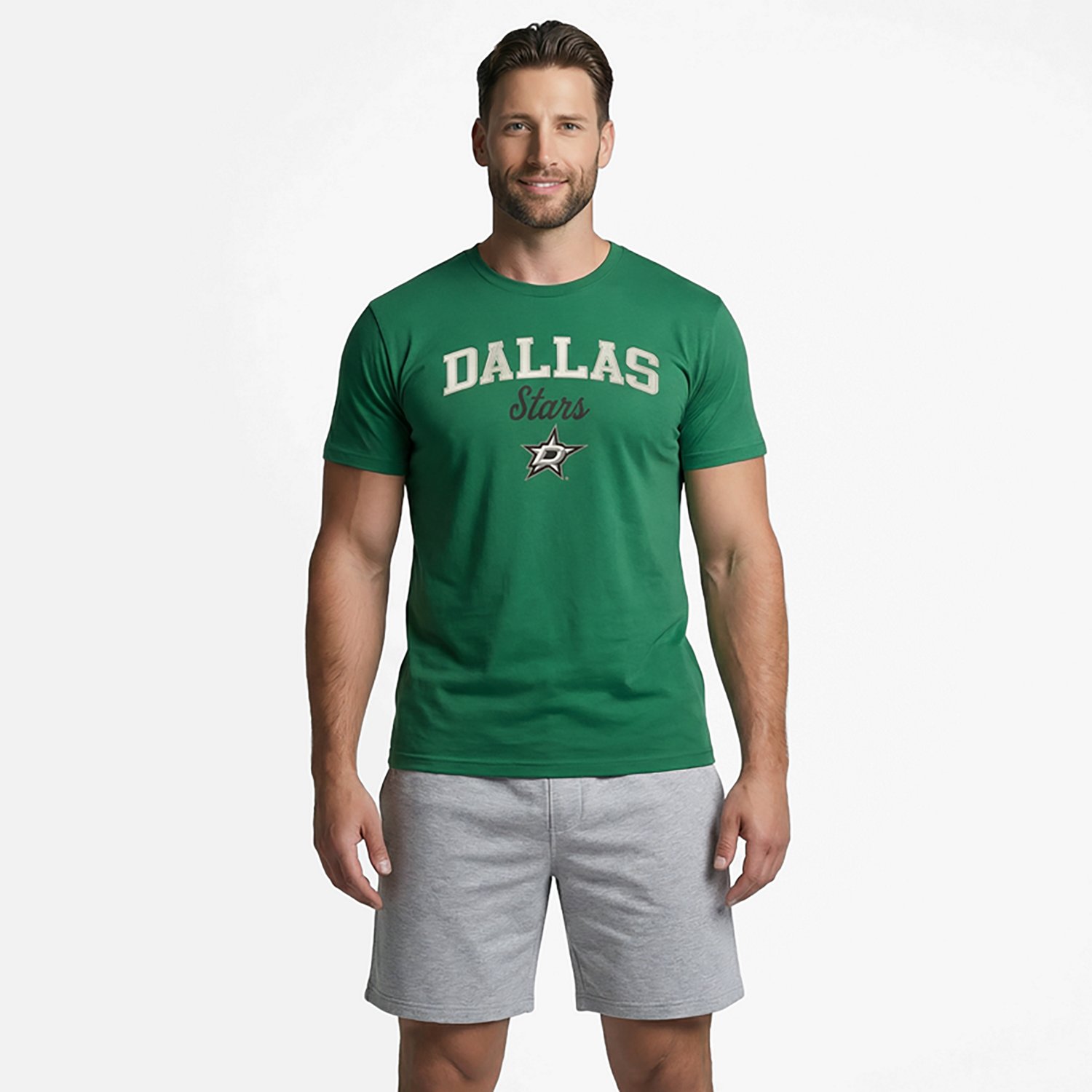 Fanatics Men's Dallas Stars Trip Legacy Cotton Short Sleeve T-shirt - view number 2