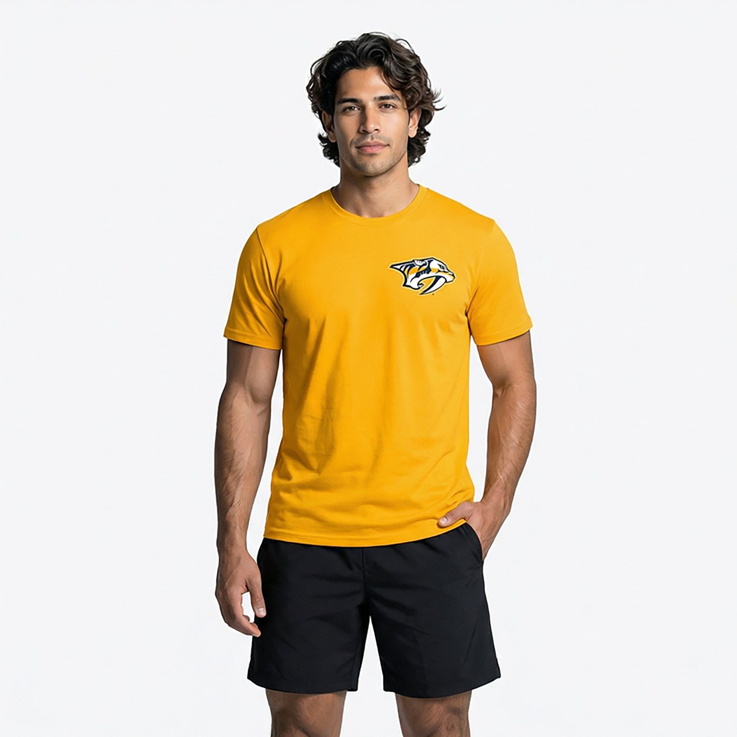 Fanatics Men's Nashville Predators Hold the Line Legacy Cotton Short Sleeve T-shirt - view number 2
