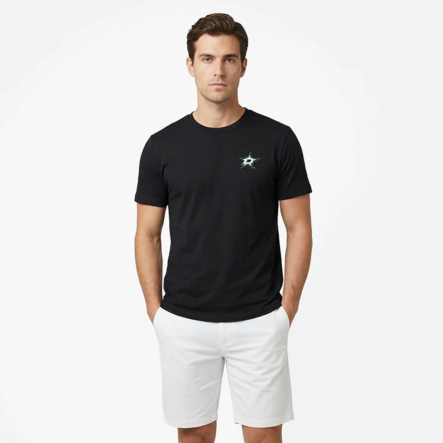 Fanatics Men's Dallas Stars Hold the Line Legacy Cotton Short Sleeve T-shirt - view number 2