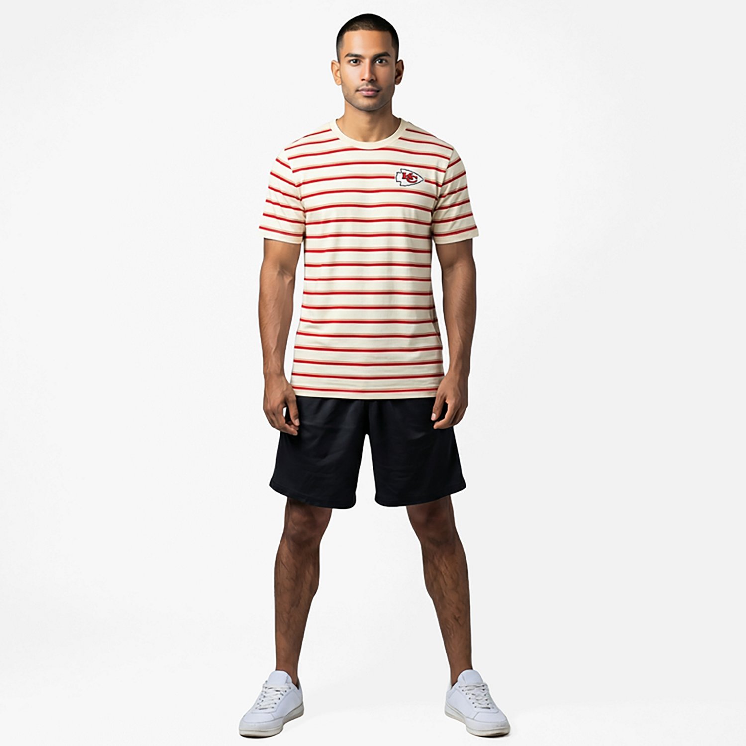Nike Men's Chiefs Rewind Club Striped T-shirt