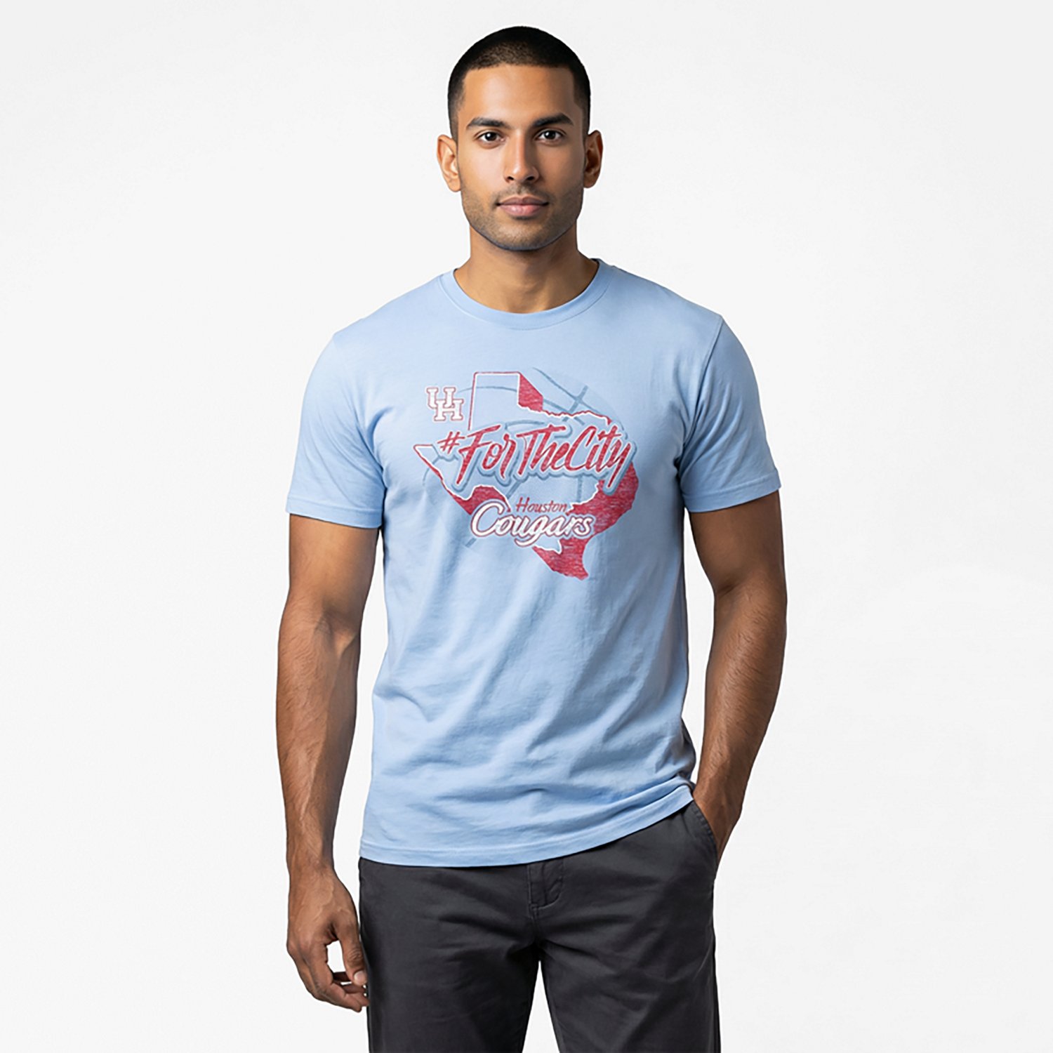 47 Houston Blue For The City State Franklin T-shirt - view number 2