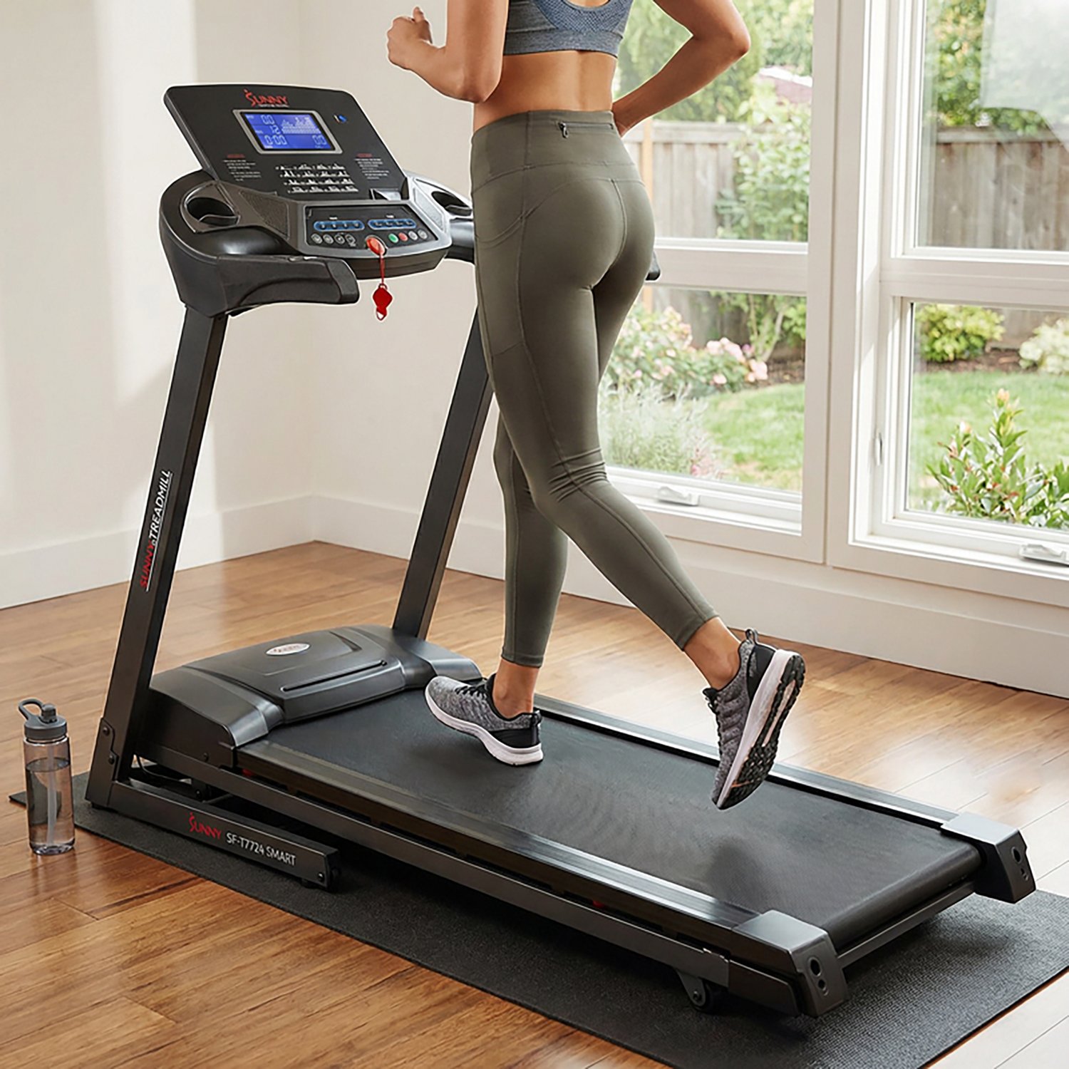 Sunny Health & Fitness Energy Flex Motorized Treadmill