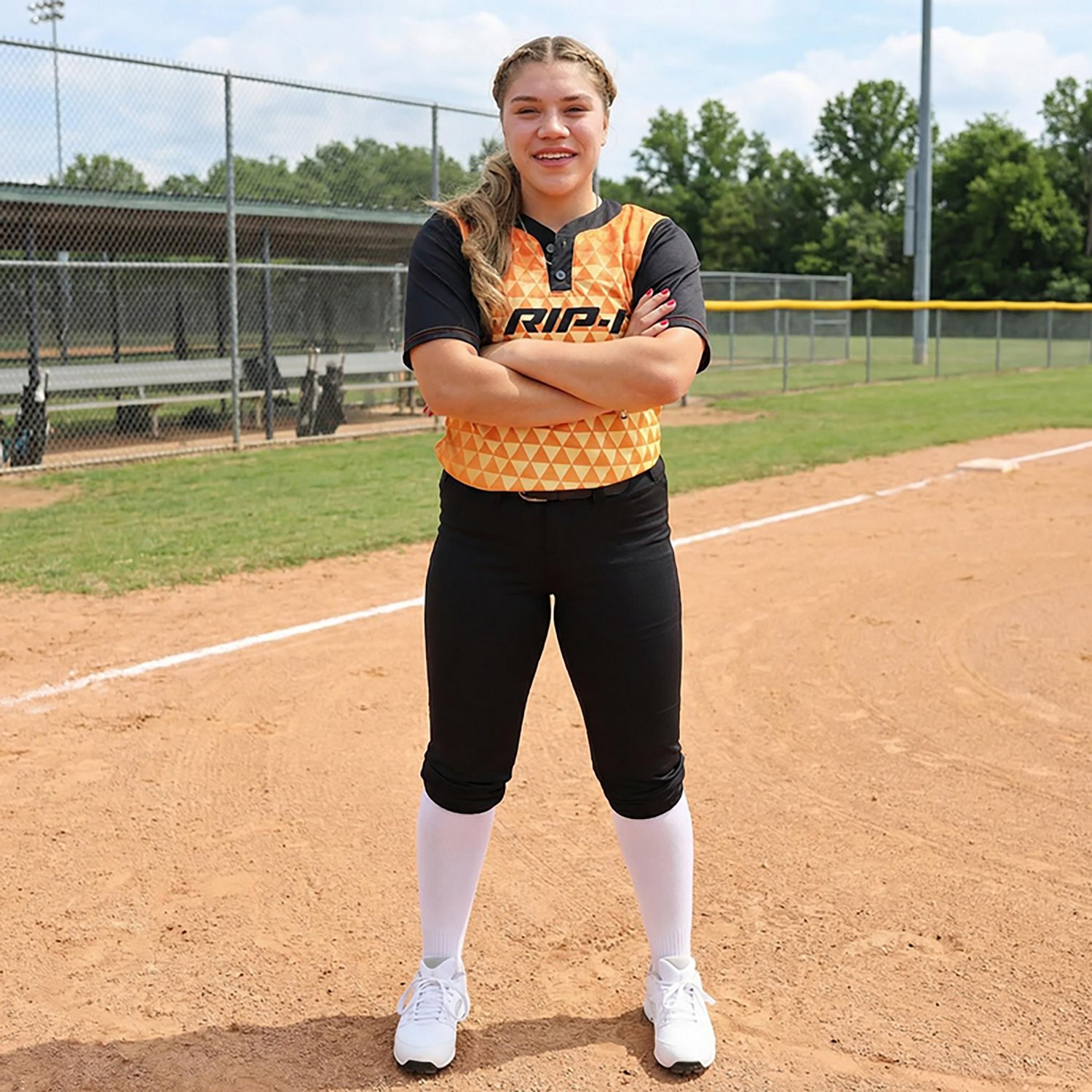 RIP-IT Girls' Revolution Athletic Softball Pants - view number 5