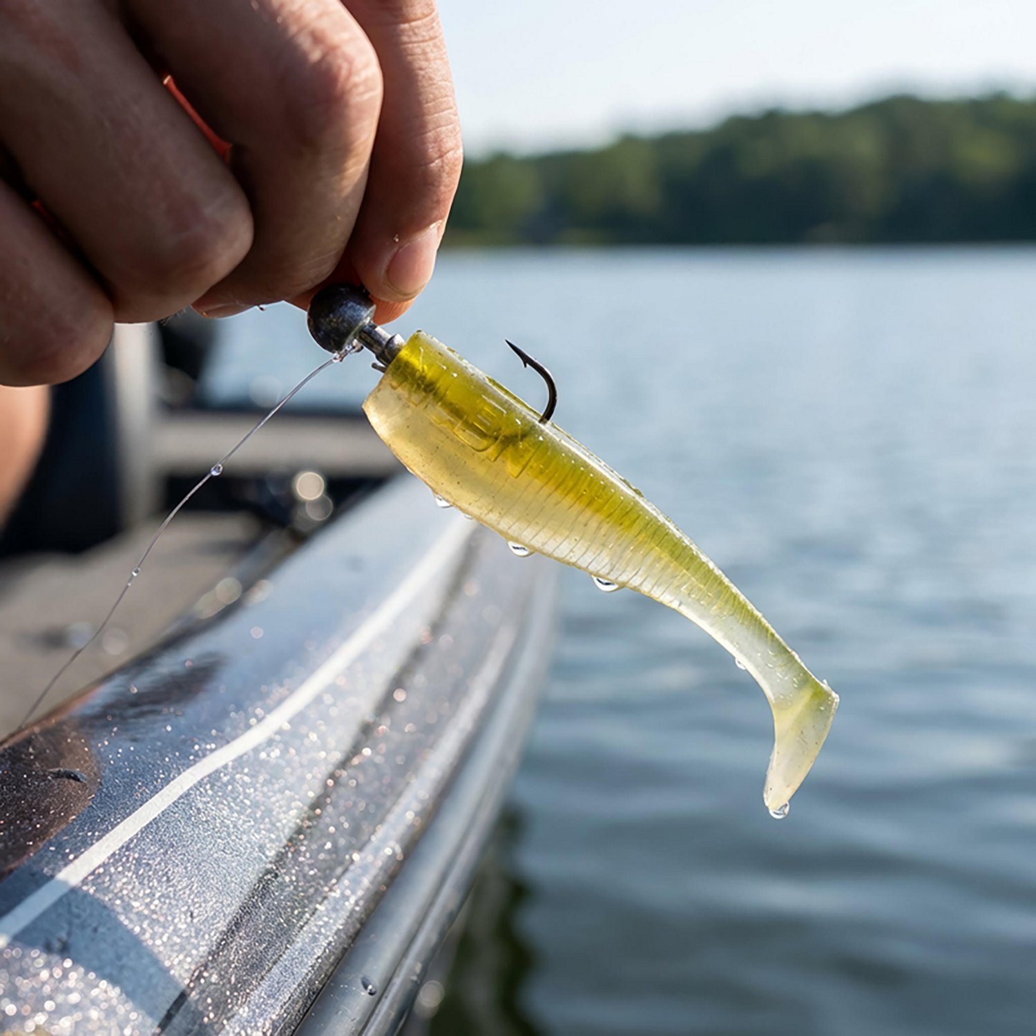No Live Bait Needed Twisted Tea 3 in Paddle Tails 5-pack - view number 2