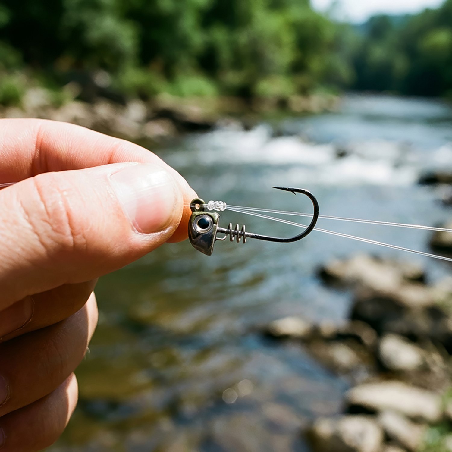 No Live Bait Needed 3 in Jig Heads 3-Pack - view number 2
