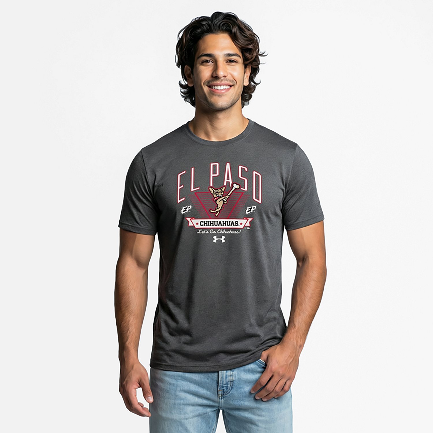 Under Armour Men's Chihuahuas Loaded Bases Icon T-shirt