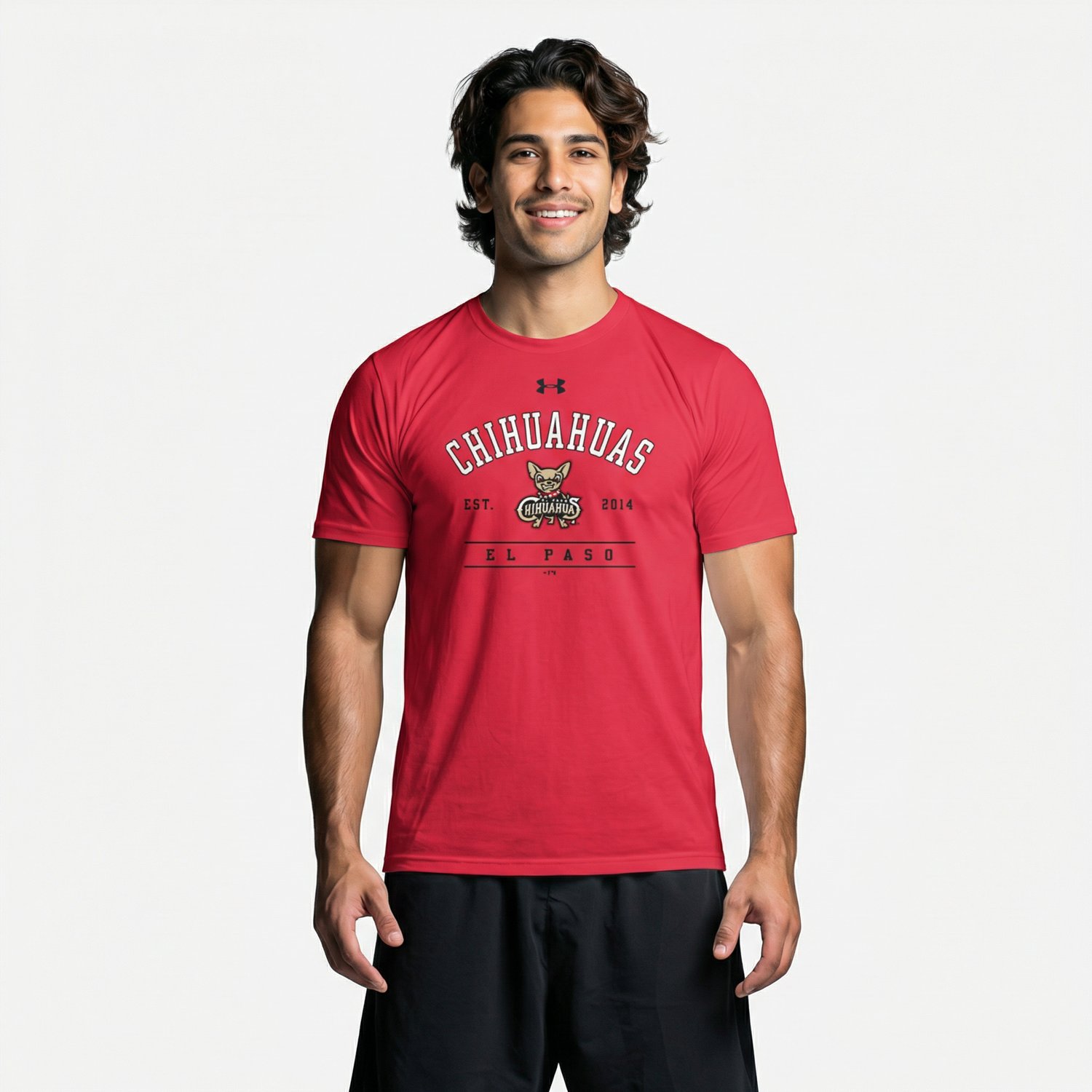 Under Armour Men's Chihuahuas Pine Tar Performance T-shirt