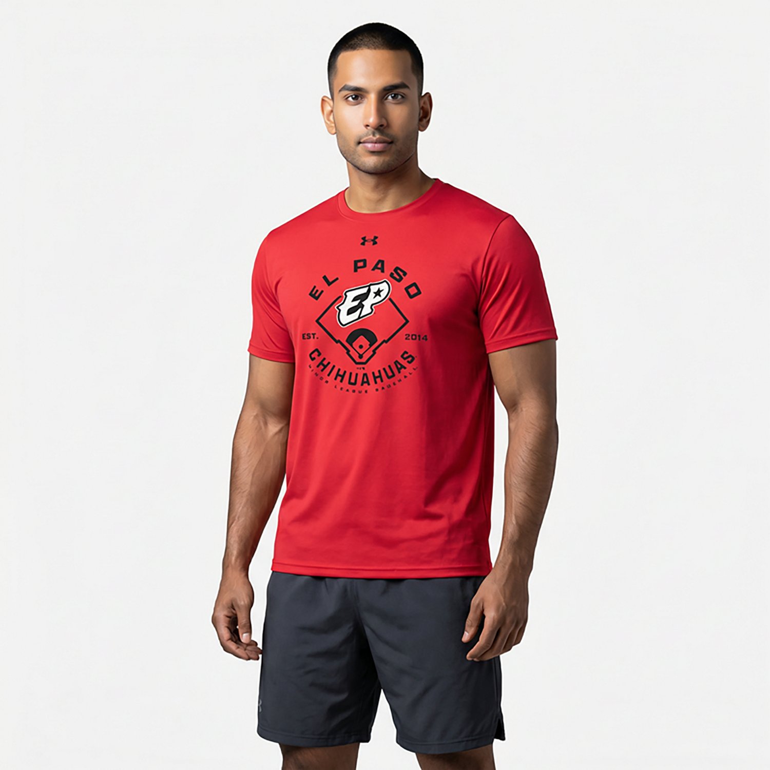 Under Armour Men's Chihuahuas Corked Bat Performance T-shirt