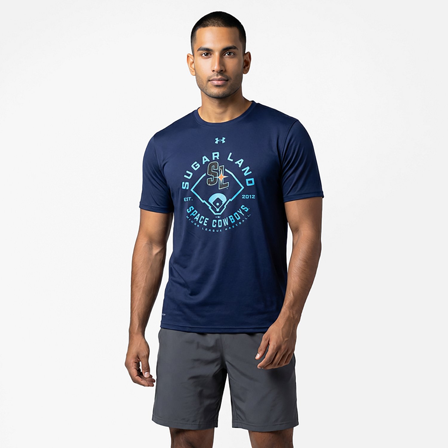 Under Armour Men's Space Cowboys On Deck Performance T-shirt - view number 2