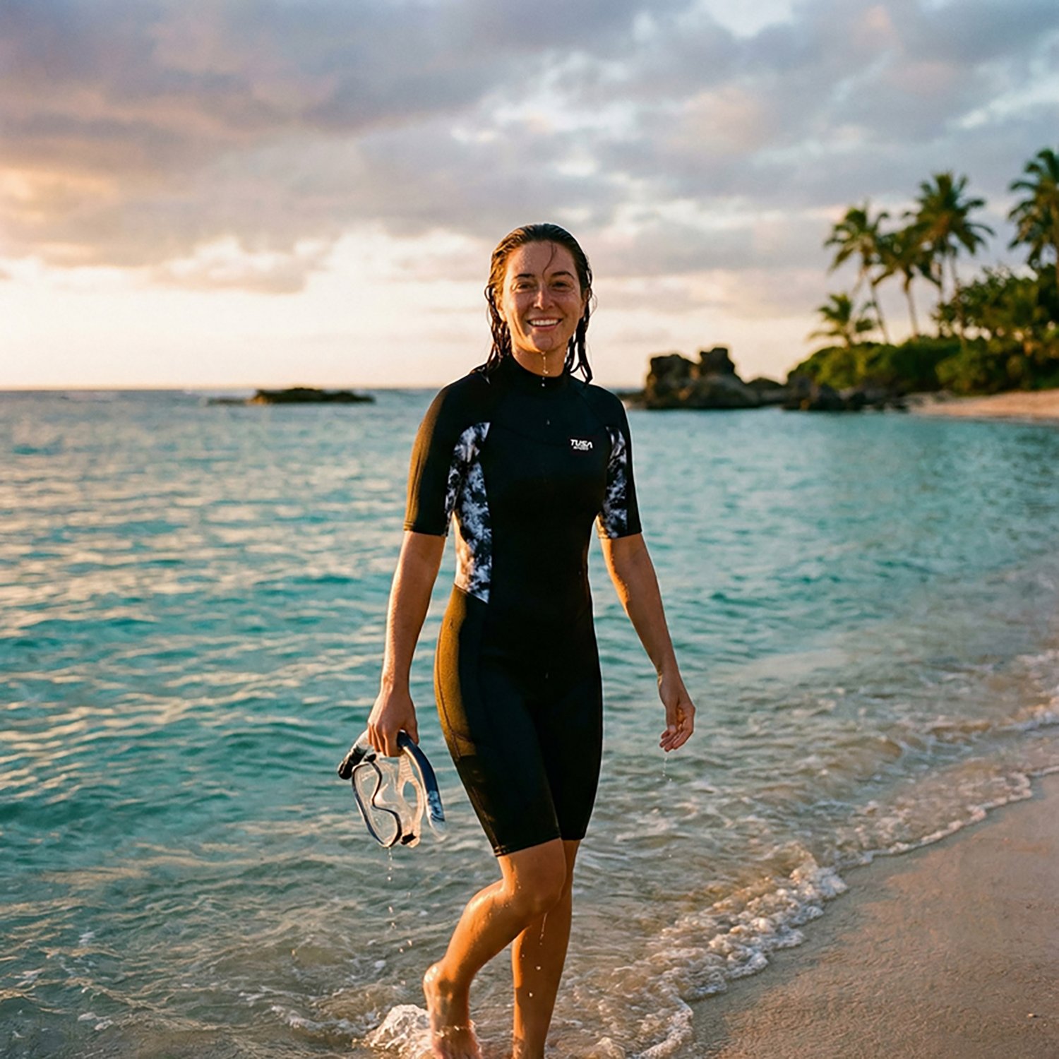 Tusa Men's Shorty 2mm Wetsuit                                                                                                    - view number 4