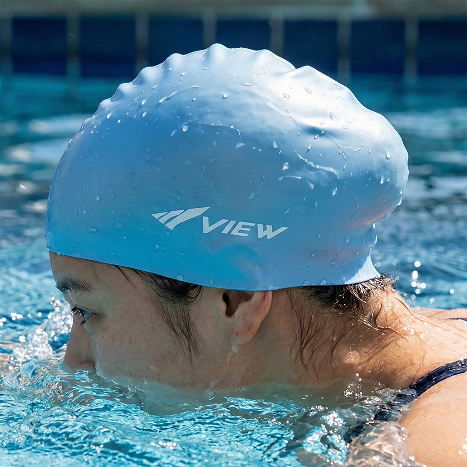 View Silicone Swim Cap                                                                                                           - view number 5