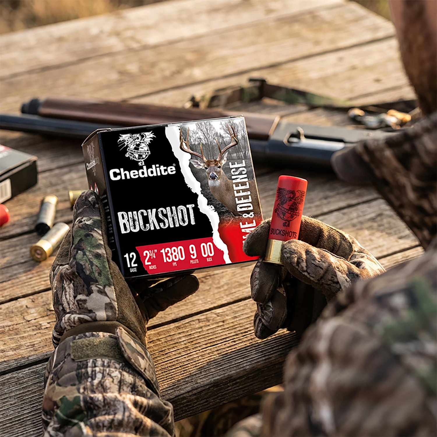 Cheddite 00 Buckshot 12 Gauge Shotshells - 25 Rounds - view number 2