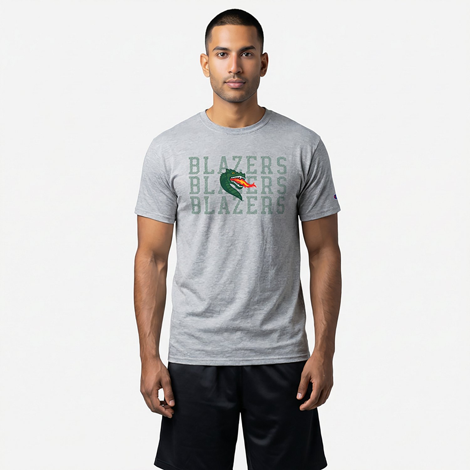 Champion Men's Alabama-Birmingham Stack Stadium T-shirt - view number 2