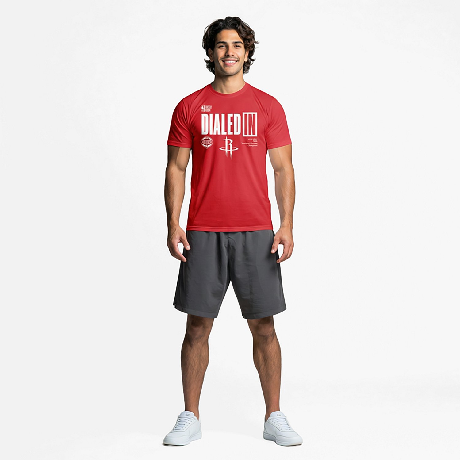 Fanatics Men's Rockets 25 Division Champs Locker Room T-shirt